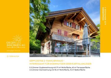 Verkaufsdoku_2-Familienhaus_Alte Bernstrasse 3, Gümmenen