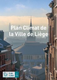 Plan Climat de la Ville de Liège - Rapport final