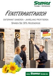 Fensteraustausch - entspannt sanieren & jahrelang profitieren 