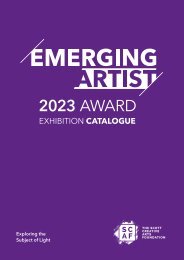 business plan company york SCAF Emerging Artists 2023 Exhibition Catalogue