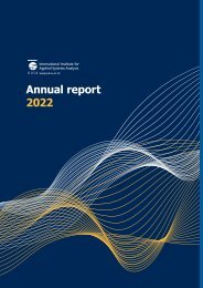 IIASA Annual Report 2022