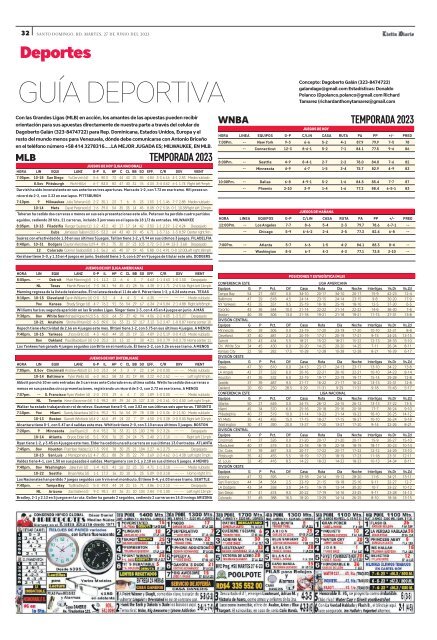 Guía Deportiva 27-06-23 