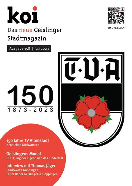 158. Ausgabe 2023 - Juli 2023