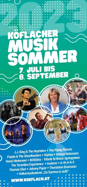 Köflacher Musiksommer 2023