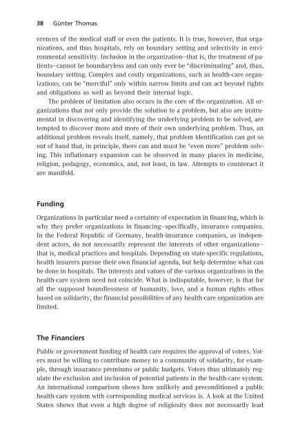 Michael Welker | Eva Winkler | John Witte, Jr. | Stephen Pickard (Eds.): The Impact of Health Care (Leseprobe)