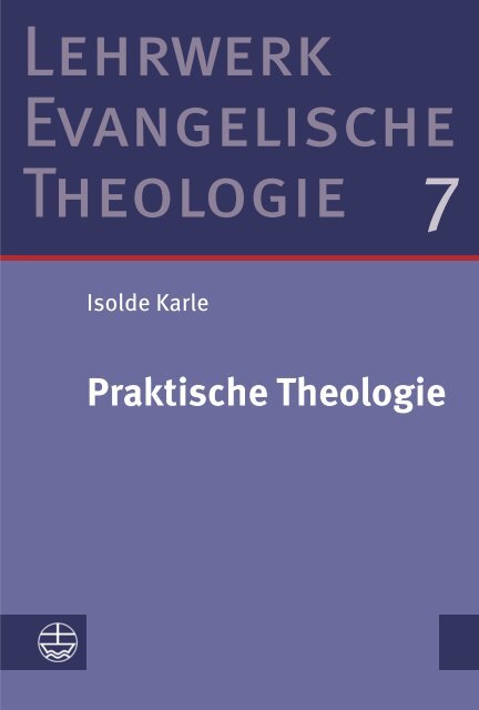 Isolde Karle: Praktische Theologie (Leseprobe)