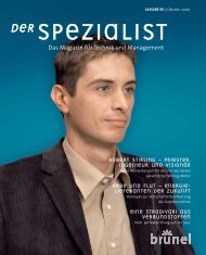 Das Magazin für Technik und Management - Brunel GmbH