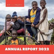 Kids For The Kingdom Annual Report 2022