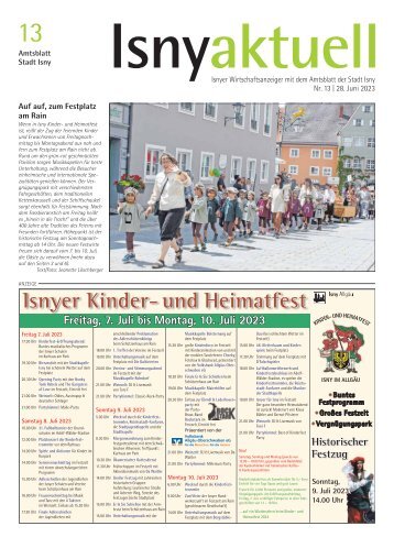 28.06.2023 Isny aktuell