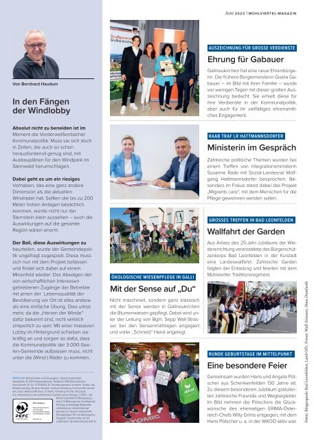 Mühlviertel Magazin Juni 2023