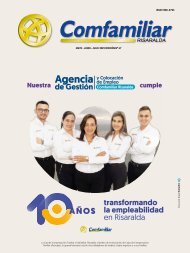 Revista Institucional de Comfamiliar Risaralda Edición 47