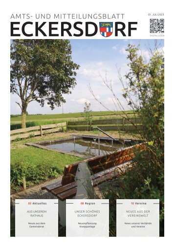 Eckersdorf Amts- und Mitteilungsblatt Juli 2023
