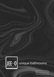 JEE-O unique bathrooms - outdoor collection 2023