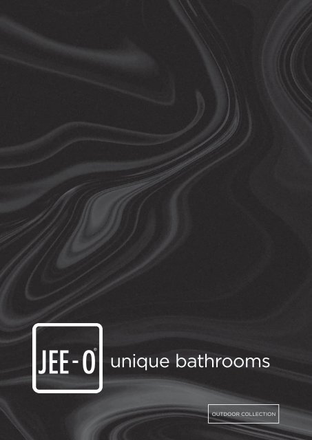 JEE-O unique bathrooms - outdoor collection 2023