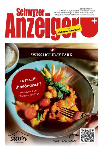 Schwyzer Anzeiger – Woche 26 – 30. Juni 2023