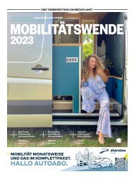 Mobilitätswende 2023