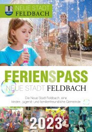Ferien(s)pass-Broschüre 2023