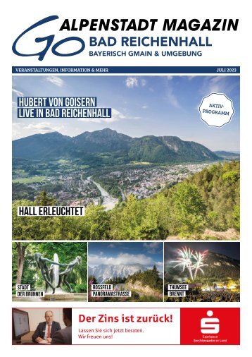 GO Bad Reichenhall Magazin | Juli 2023