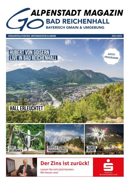 GO Bad Reichenhall Magazin | Juli 2023