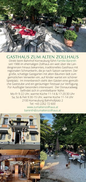 Servus in Wien - Juli 2023 - Sonderausgabe Schweizerhaus mit Schanigarten-Guide 2023