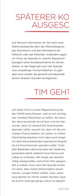 DKMS Spenderbroschüre