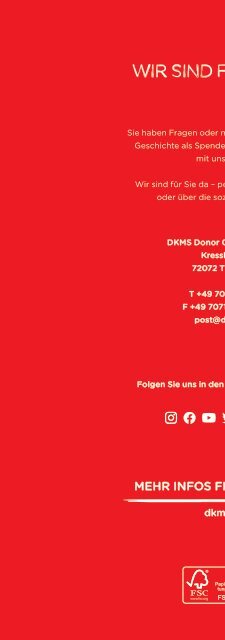 DKMS Spenderbroschüre