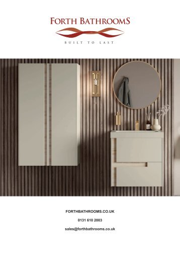 Forth Bathrooms Brochure