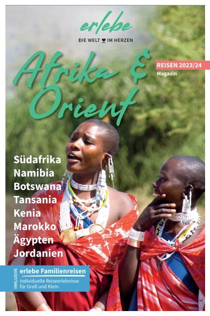 erlebe Afrika und Orient Magazin 2023