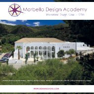 Marbella Design Academy brochure 2023 - 2024