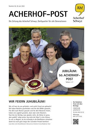 Acherhof-Post Nr. 50 | 30. Juni 2023