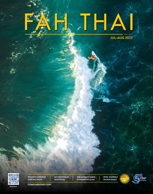 Fah Thai Magazine - Inflight Magazine of Bangkok Airways Issue Jul-Aug 2023