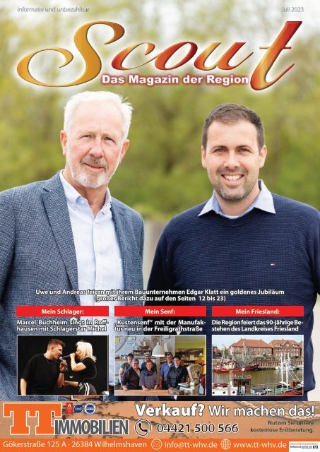 Scout :: Das Magazin der Region : Ausgabe Juli 2023