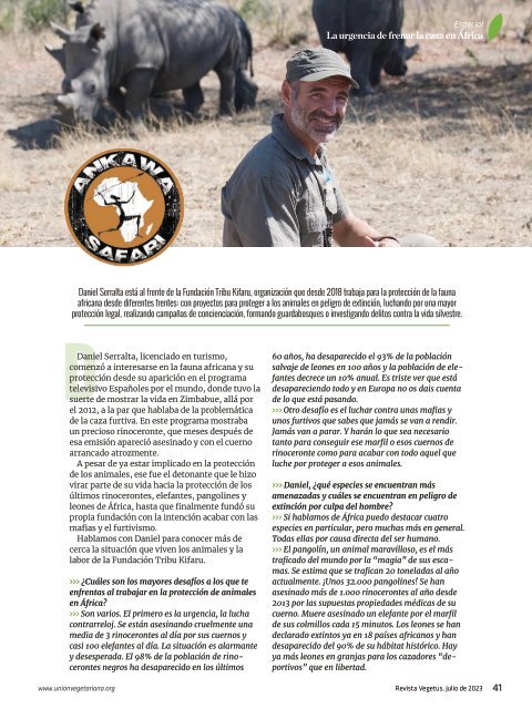 Revista Vegetus nº 48 (Julio-Septiembre 2023)