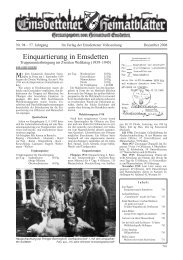 Hilligenhüüskes - Heimatbund Emsdetten eV