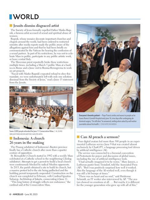 Angelus News | June 30, 2023 | Vol. 8 No 13