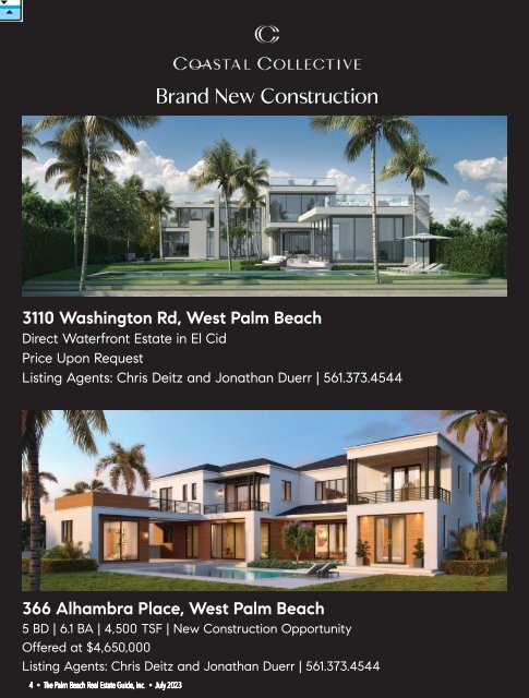 Palm Beach Real Estate Guide JULY 2023