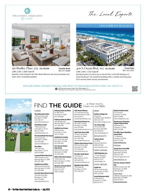 Palm Beach Real Estate Guide JULY 2023