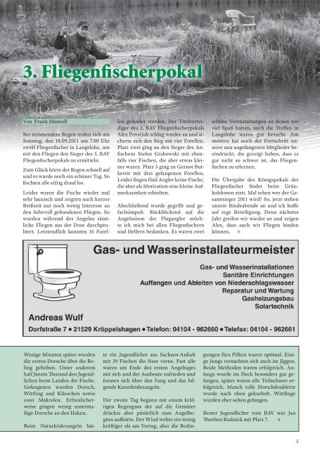 Ausgabe 2/2011 - Bergedorfer Anglerverein