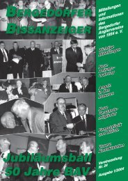 Jubiläumsball 50 Jahre BAV - Bergedorfer Anglerverein