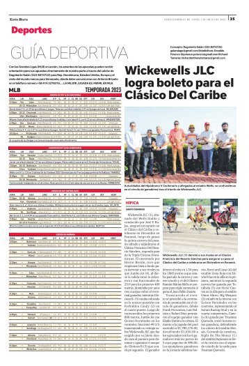 Guía Deportiva 03-07-23