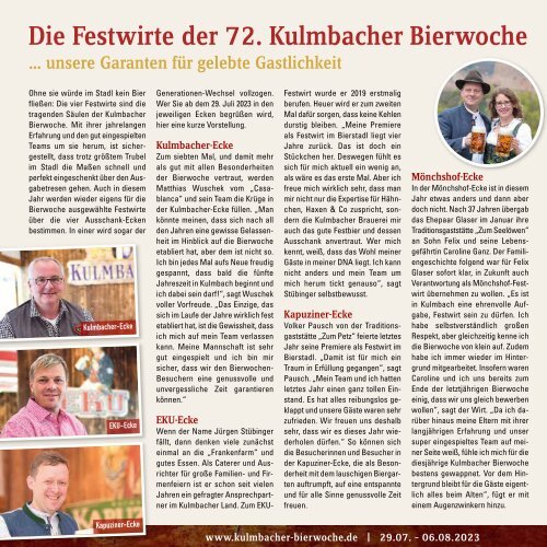 Kulmbacher Land 07/2023