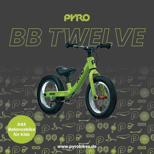 PYRO Balance-Bike 12 Zoll - BB12