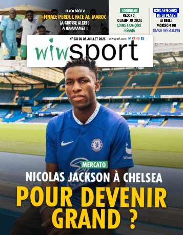 Journal wiwsport n231 - 03 juillet 2023