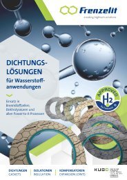 Dichtungslösungen für Wasserstoffanwendungen