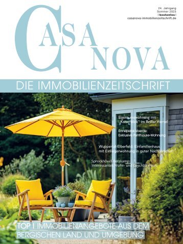 Casa Nova – Die Immobilienzeitschrift   Sommer 2023