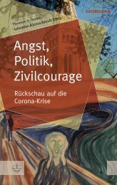 Thomas A. Seidel | Sebastian Kleinschmidt (Hrsg.): Angst, Politik, Zivilcourage (Leseprobe)