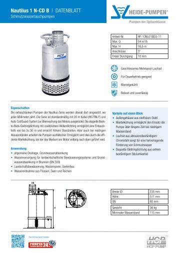 HCP Nautilus 1 N-CDB