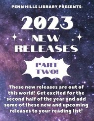 2023 NEW RELEASES PART TWO