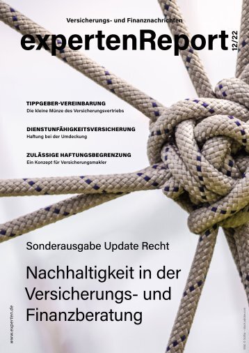 Nachhaltigkeit in der Versicherungsbranche