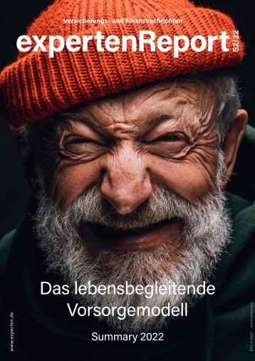 Das lebensbegleitende Vorsorgemodell